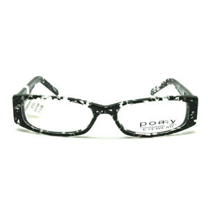 POMY EYEWEAR WT 301 RX 4975545 CRYSTAL BLACK EYEGLASSES 51-16